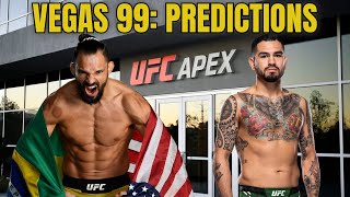 Full Card Quick Picks UFC Vegas 99 Pereira vs Hernandez [upl. by Siuraj]