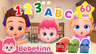 Learn Colors Emotions Numbers Alphabets and More with Bebefinn Family ㅣKids Song Compilation [upl. by Euqinom]