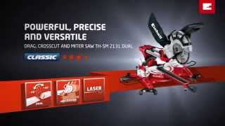 Einhell 1800W Double Bevel Mitre Saw TH SM 2131 [upl. by Kolnos665]