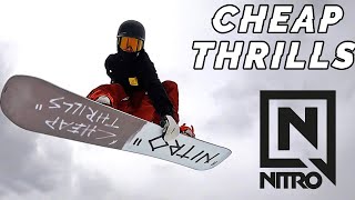 Nitro Cheap Thrills Snowboard Review [upl. by Felita639]