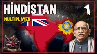 GÜVENİLİR RAJ  HEARTS OF IRON 4  MULTIPLAYER  HINDISTAN1 [upl. by Mauldon]