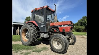 Case IH 885 2wd Tractor with Cab Shows 9356 Hours LH with 4 Gear Transmission 3pt [upl. by Aihsenet380]