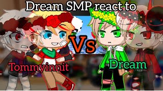 Dream SMP react to Dream VS Tommyinnit Gacha Glitch Tommyinnitgacha lazy [upl. by Ayalat714]