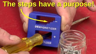 How do these MagnetizerDemagnetizers work [upl. by Cullan]