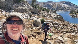 Wind River Mountains Island Lake Backpack Day 4 [upl. by Nagol]