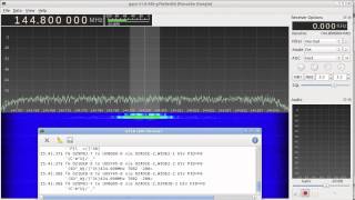 APRS reception with Funcube Dongle and Gqrx [upl. by Balfore381]