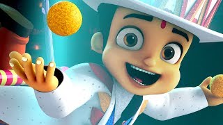 Chhota Bheem  Circus Jam Song ft Sunidhi Chauhan  Kung Fu Dhamaka Movie [upl. by Gnuy566]