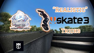 Realistic Skate 3 Tricks  Maloof Money Cup 2010 NYC [upl. by Leerzej]