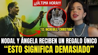 🔴😱¡¡¡MOMENTAZO NODAL Y ÁNGELA AGUILAR QUEDAN BOQUIABIERTOS AL RECIBIR UN REGALO MUY ESPECIAL🎁 [upl. by Voe492]