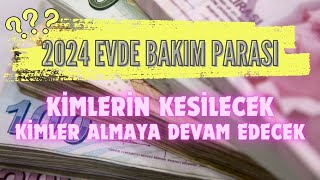 Kimler Evde Bakım Maaşı Alabilecek Kimlerin Kesilecek YENİ HANE GELİR KRİTERİ BELLİ OLDU [upl. by Iror]