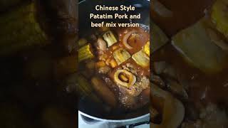 Chinese Style Patatim Pork and beff version [upl. by Collete]