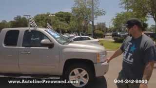 Autoline Preowned 2008 Chevy Silverado LTZ For Sale Used Walk Around Review Test Drive Jacksonville [upl. by Gabriello]