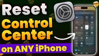 How to Reset Control Center on ANY iPhone 2 Ways to Reset iPhone Control Center EASY No iOS 18 [upl. by Aneehta]