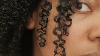 How To Define Natural Curls for Kinky Curly Hair Tutorial [upl. by Vivie]