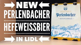 NEW Lidl Perlenbacher Wheat Beer Review  Perlenbacher Hefeweissbier Review [upl. by Onaivatco]