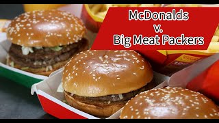 McDonalds Sues Beef Packers for Collusion [upl. by Ikuy]