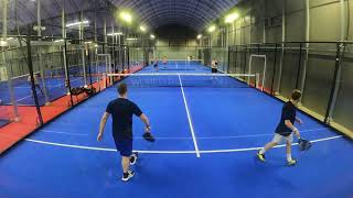 Padel Spirit  intermediate Padel match [upl. by Auoz]