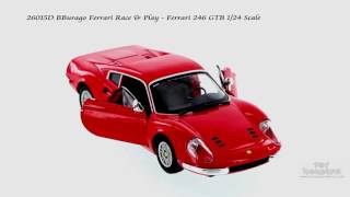 26015D BBurago Race amp Play  Ferrari 246 124 scale [upl. by Ashien]