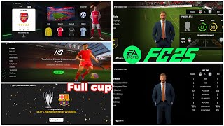 Fifa 16 android mod Eafc 25 Update data lite  Beta mod full cup by Moun TSA [upl. by Cornish426]