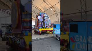 Kings Island  Behind the Scenes of Grand Carnivales Spectacle of Color Parade 2024 shorts [upl. by Eulalia522]