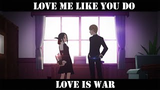 Love me like you do  Love is war  Edit [upl. by Cuttler]