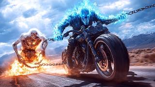 معركة قوية بين الشيطان و جوست رايدر بعد ما حصل علي قوة خارقه جديده  ملخص ثنائية فيلم Ghost Rider [upl. by Duma]