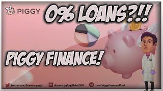 PIGGY FINANCE LETS YOU BORROW STABLECOIN WITH 0 INTEREST AND THE LOWEST COLLATERALIZATION RATIO [upl. by Asum407]