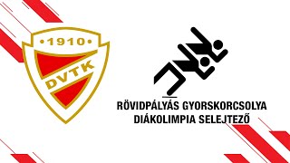 Rövidpályás gyorskorcsolya diákolimpia selejtező [upl. by Damahom]