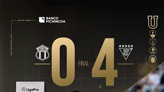 REVIVE LOS GOLES  Triunfo de Liga de Quito vs Macará en Ambato [upl. by Farlee141]