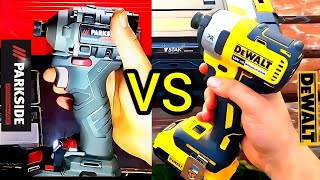 PARKSIDE PERFORMANCE PDSSAP 20 Li B3 VS DeWALT DCF 887parksideperformance dewalt impactdriverdiy [upl. by Ecertap803]