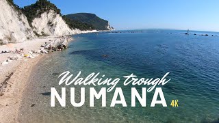 Walking Trough NUMANA  LA SPIAGGIOLA Beach [upl. by Hayashi]