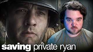 FIRST TIME WATCHING Saving Private Ryan 1998  movie reaction review amp commentary [upl. by Eellehs]