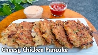 Evening snacks recipe  Snacks Recipe  Easy Indian Snack Recipe  Chicken pancake [upl. by Ttocserp994]