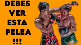 ASOMBROSA PELEA DE MUAY THAI DOS VERDADEROS GUERREROS JO NATTAWUT VS JAKE LESSEI [upl. by Adamik718]