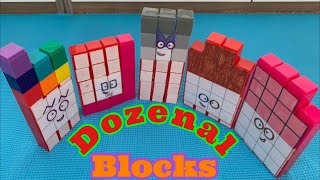 DOZENAL BLOCKS ULTIMATE INTRO BUT NUMBERBLOCKS ARE MISSING  hello george [upl. by Nawor]