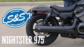 SampS Grand National Slipon for HarleyDavidson Nightster 975T [upl. by Katinka]