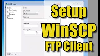 How to Set Up WinSCP [upl. by Aivitnahs75]