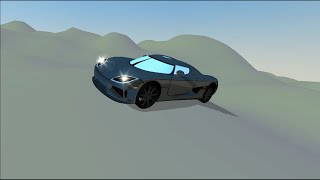 RUSH demo DarkBASIC Pro open source code DBPro car [upl. by Mailand]