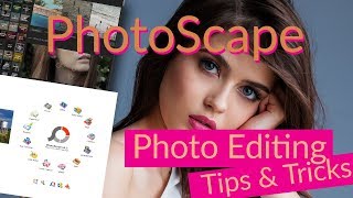 PhotoScape Tutorial The Editor In Depth [upl. by Nnaarat]