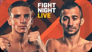 Dennis McCann vs Ionut Baluta LIVE Fight Blow by Blow Commentary [upl. by Lindo286]