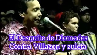 El Desquite Diomedes Diaz contra Ivan Zuleta y Villazon [upl. by Drofnats]