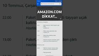 AMAZONCOMdan sipariş verirken dikkat edin amazon amazonturkiye6911 [upl. by Kaule]