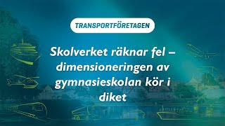 Skolverket räknar fel – dimensioneringen av gymnasieskolan kör i diket [upl. by Gebelein]