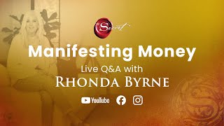 Manifesting Money Live QampA with Rhonda Byrne June 13 2024  RHONDA LIVE [upl. by Anirtruc414]