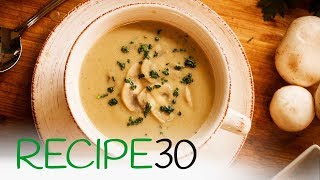 No Cream Cream of Mushroom Soup Recipe [upl. by Namaj]