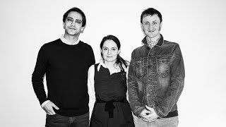 The Cast Of West End Play Berberian Sound Studio Join BUILD [upl. by Anevad]