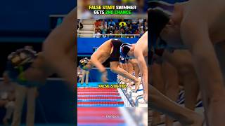 FALSE START SWIMMER GETS 2ND CHANCE [upl. by Aij959]