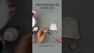 Provisional de acrílico  Odontologia con Cri [upl. by Bone]