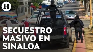 Secuestro masivo en Culiacán Reportan al menos a 40 personas secuestradas [upl. by Anivram256]