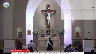 Divine Liturgy The Beatification of Blessed Estephan Douaihy Arabic [upl. by Eeryk169]